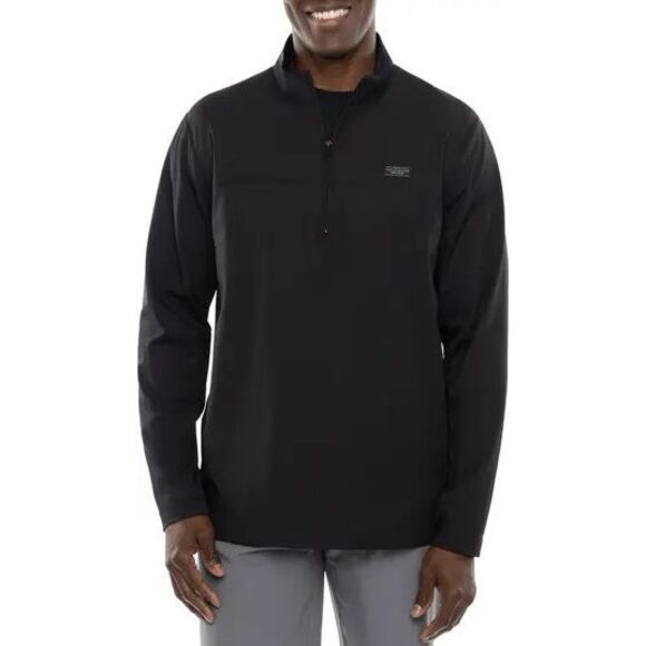 Travis Mathew Other - Travis Mathew Black Mall Wanderlust Quarter Zip Pullover Top Men's Small